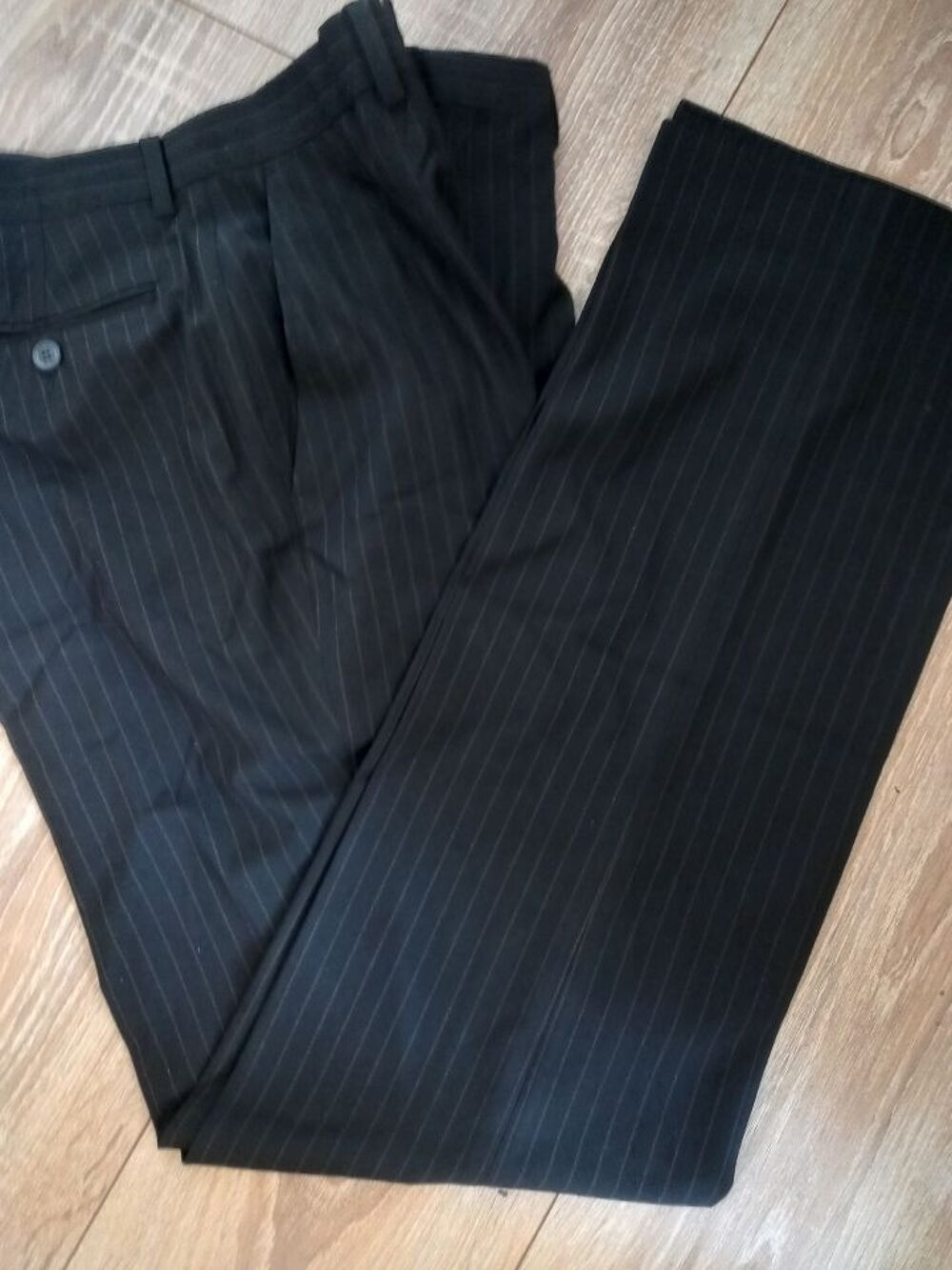 Pantalon homme marque Soft Grey noir taille 42 Vêtements