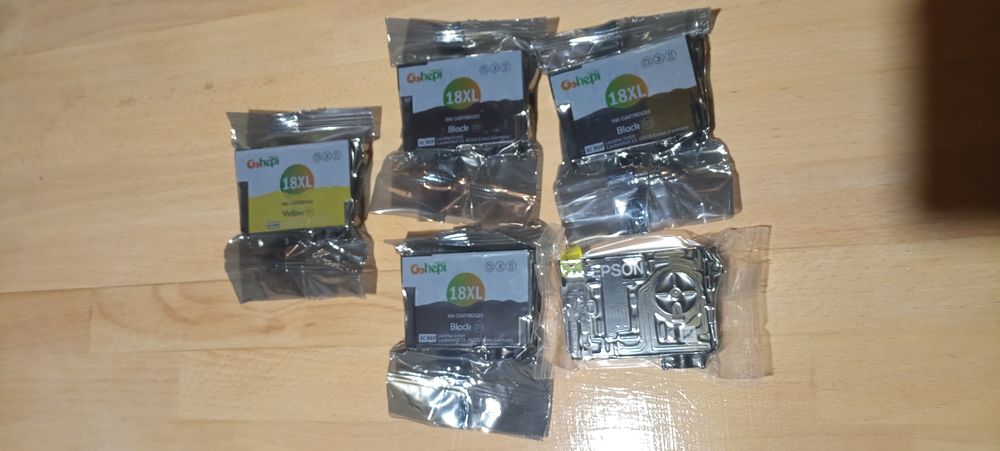 5 cartouches imprimante EPSON XP Matériel informatique