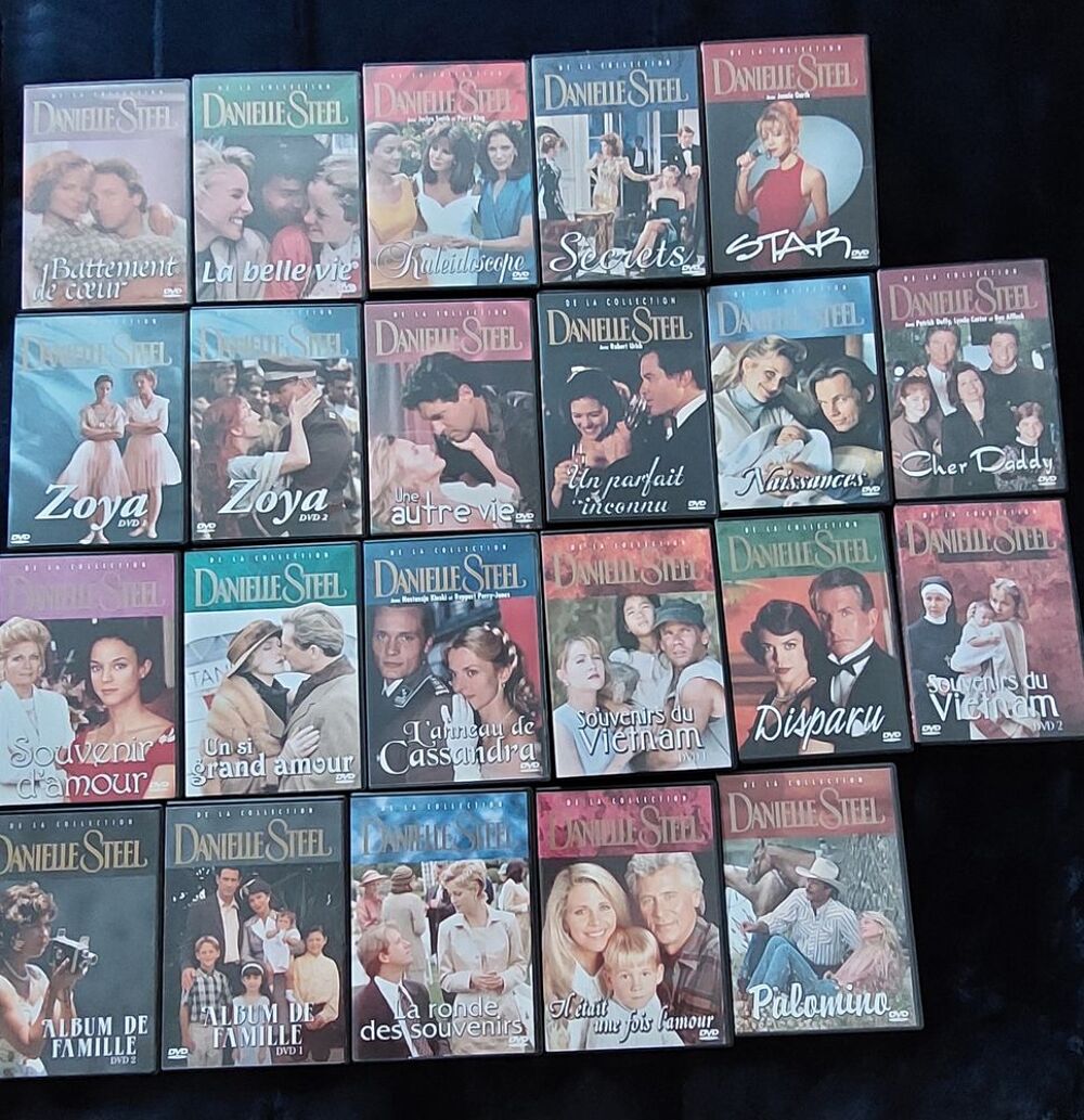 Lot de 22 DVD Collection Danielle Steel DVD et blu-ray