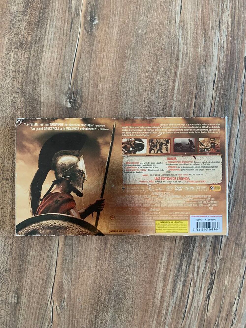 Coffret DVD collector " 300 " DVD et blu-ray