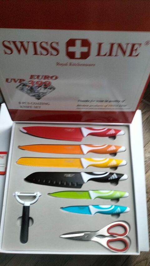 Coffret de 6 couteaux SWISS LINE  20 Paris 20 (75)