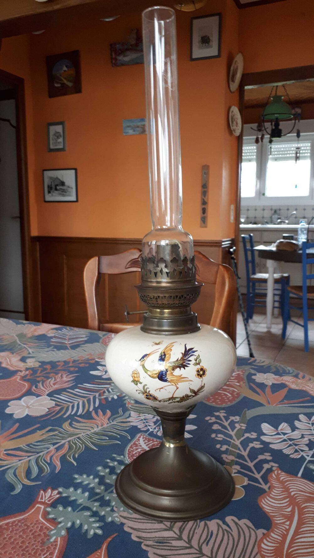 lampe &agrave; p&eacute;trole Décoration
