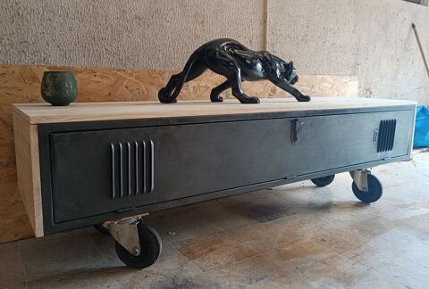 Meuble TV vestiaire industriel 220 Lutzelhouse (67)