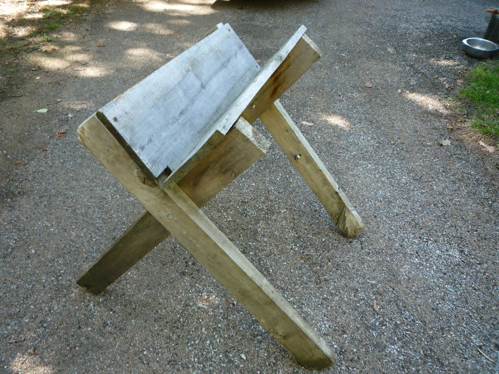 CHEVALET DE TRON&Ccedil;ONNAGE EN BOIS/CHEVRE/BUCHE/BOIS Bricolage