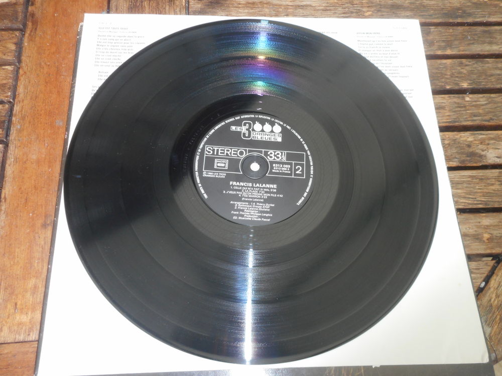 Vinyl Francis Lalanne 2e album CD et vinyles