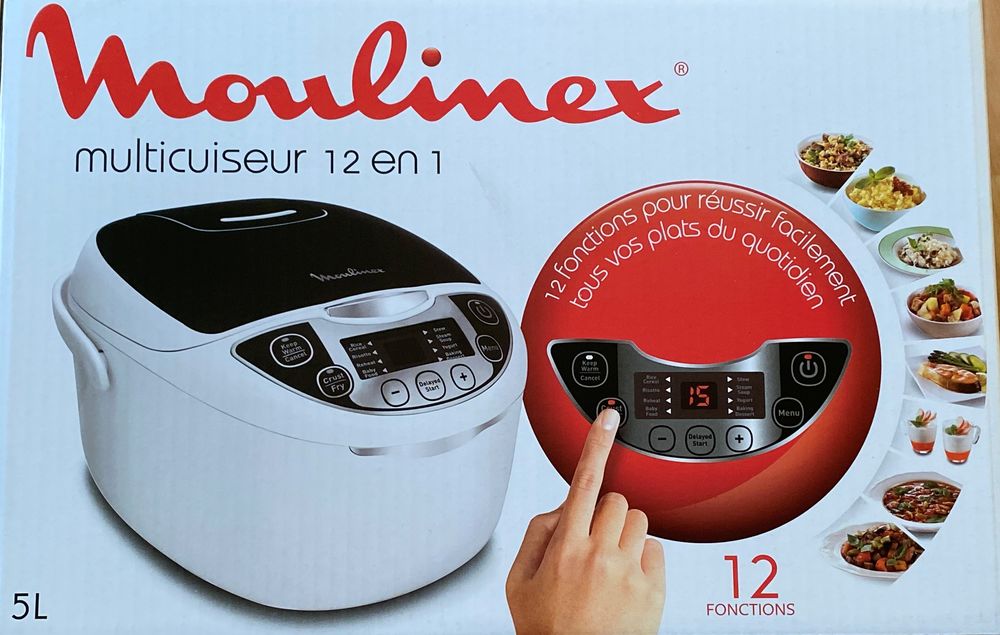 Moulinex 12 en 1 Multi cuiseur Neuf Cuisine