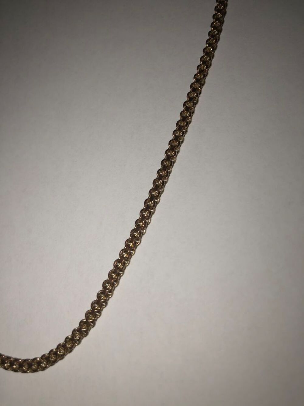 2 cha&icirc;nes en or 18 carats &agrave; l'unit&eacute; ou en lot Bijoux et montres