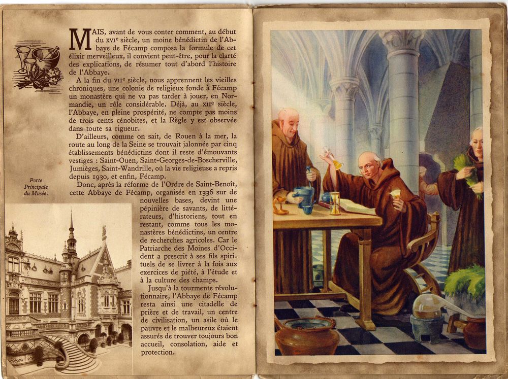 guide de visite sur la B&eacute;n&eacute;dictine 
