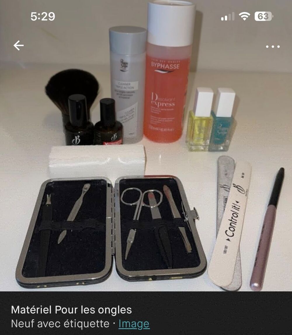 ! MAT&Eacute;RIEL PROTH&Egrave;SISTE ONGULAIRE ! Bijoux et montres