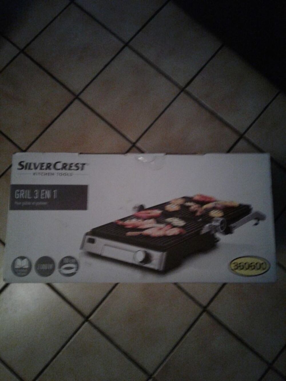 SILVERCREST GRIL 3 EN 1 Electroménager