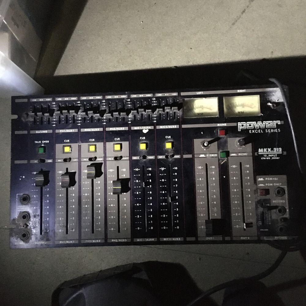 table de mixage MKX 212 POWER Audio et hifi