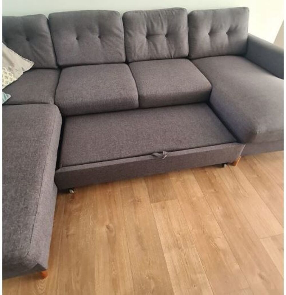 Grand canap&eacute; d'angle Bobochic 8 places ? style scandinave Meubles