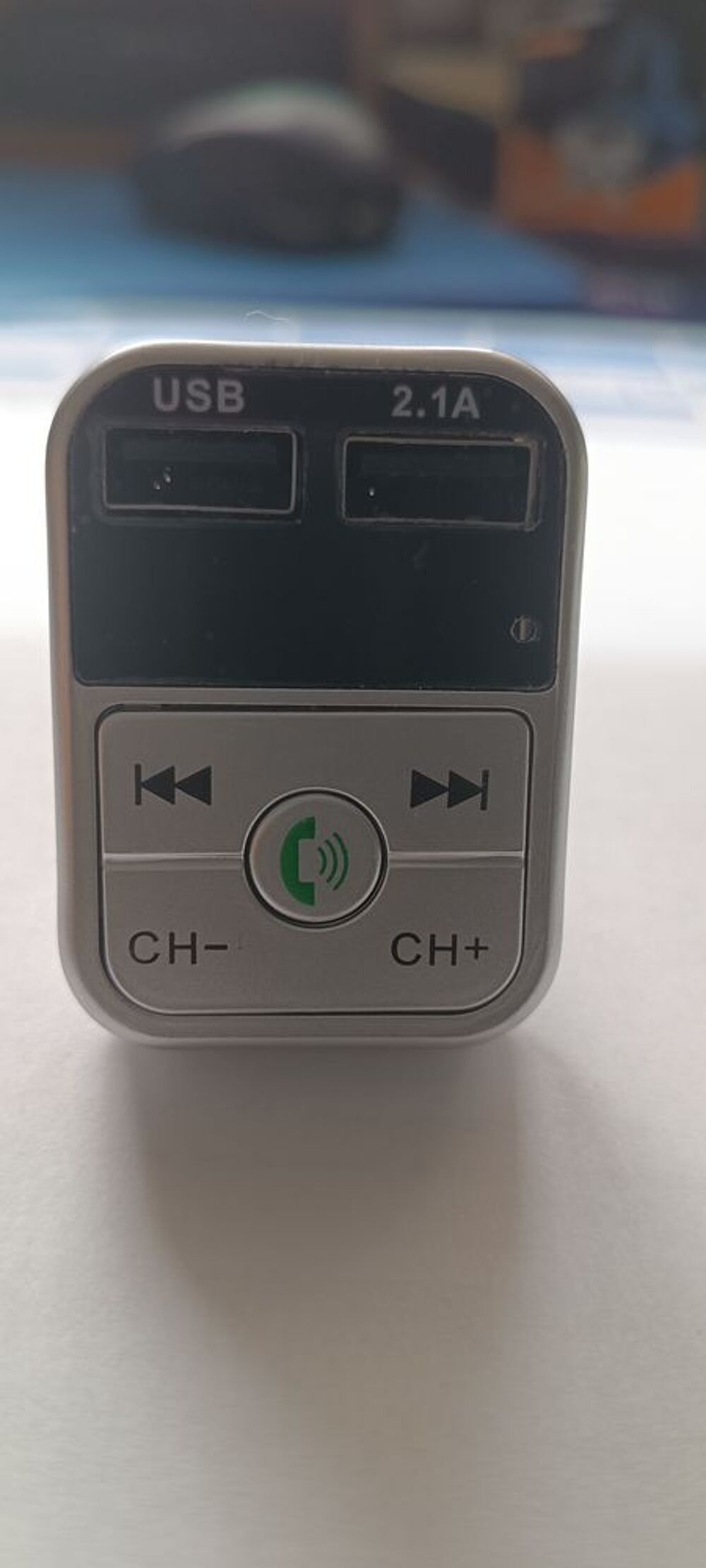 Lecteur USB Carte SD FM sans fil Bluetooth voiture Téléphones et tablettes