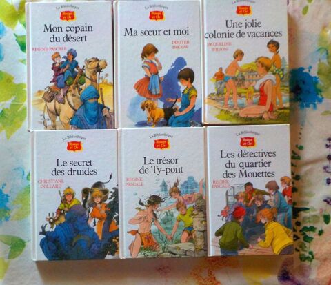 6 BIBLIOTHEQUE ROUGE ET OR N°44 46 48 52 54 63 Bubry (56)