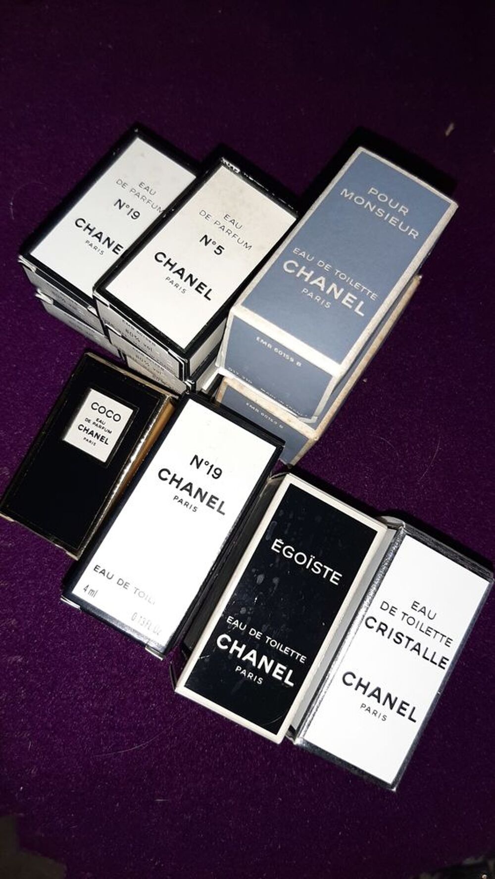 &Eacute;chantillons chanel 