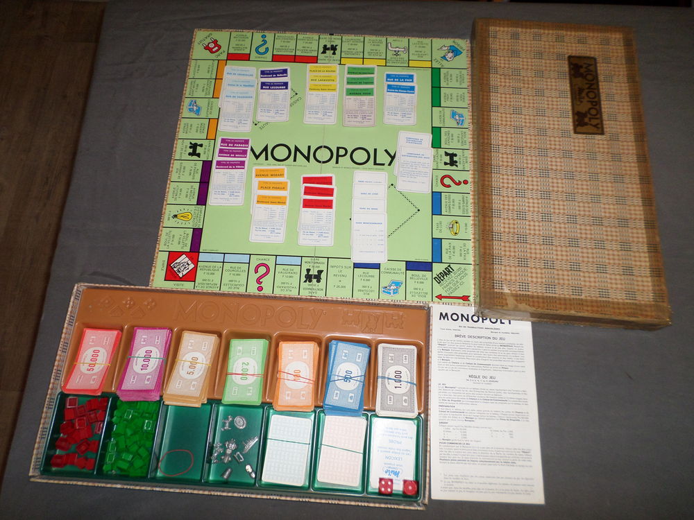MONOPOLY ancien en francs miro Jeux / jouets