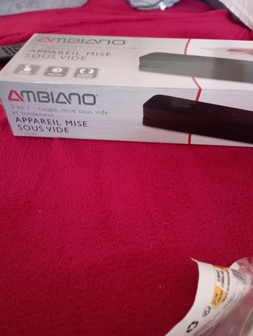 Appareil mise sous vide Neuf Cuisine