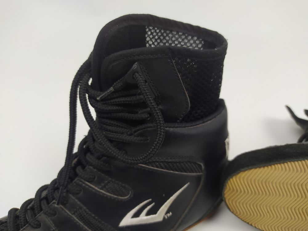 EVERLAST Chaussures de Boxe Hautes Femme T40 Hi-Top Cuir Chaussures