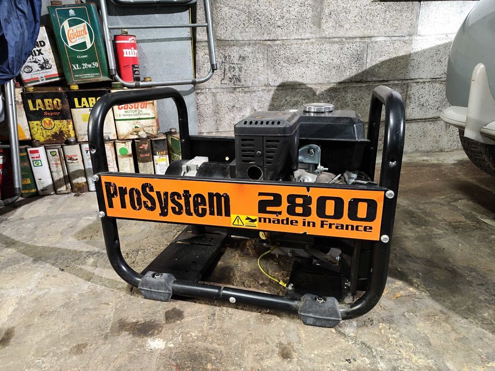 groupe &eacute;lectrog&egrave;ne Prosyst&egrave;me 2800 Bricolage