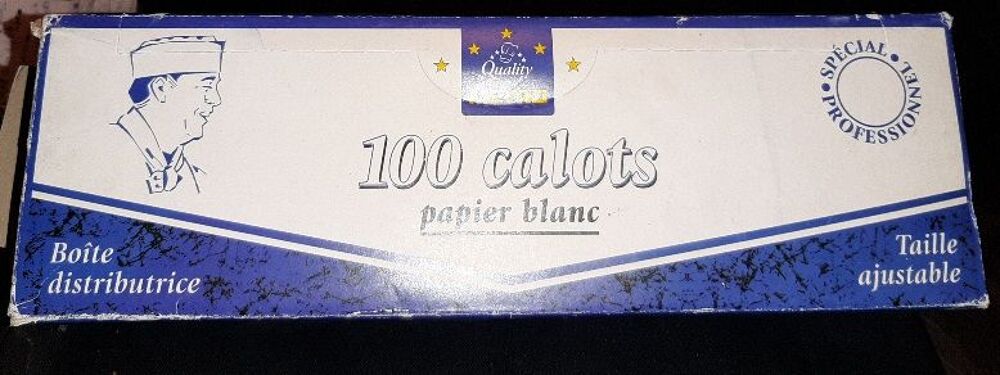 300 calots de cuisine neufs blancs
Cuisine