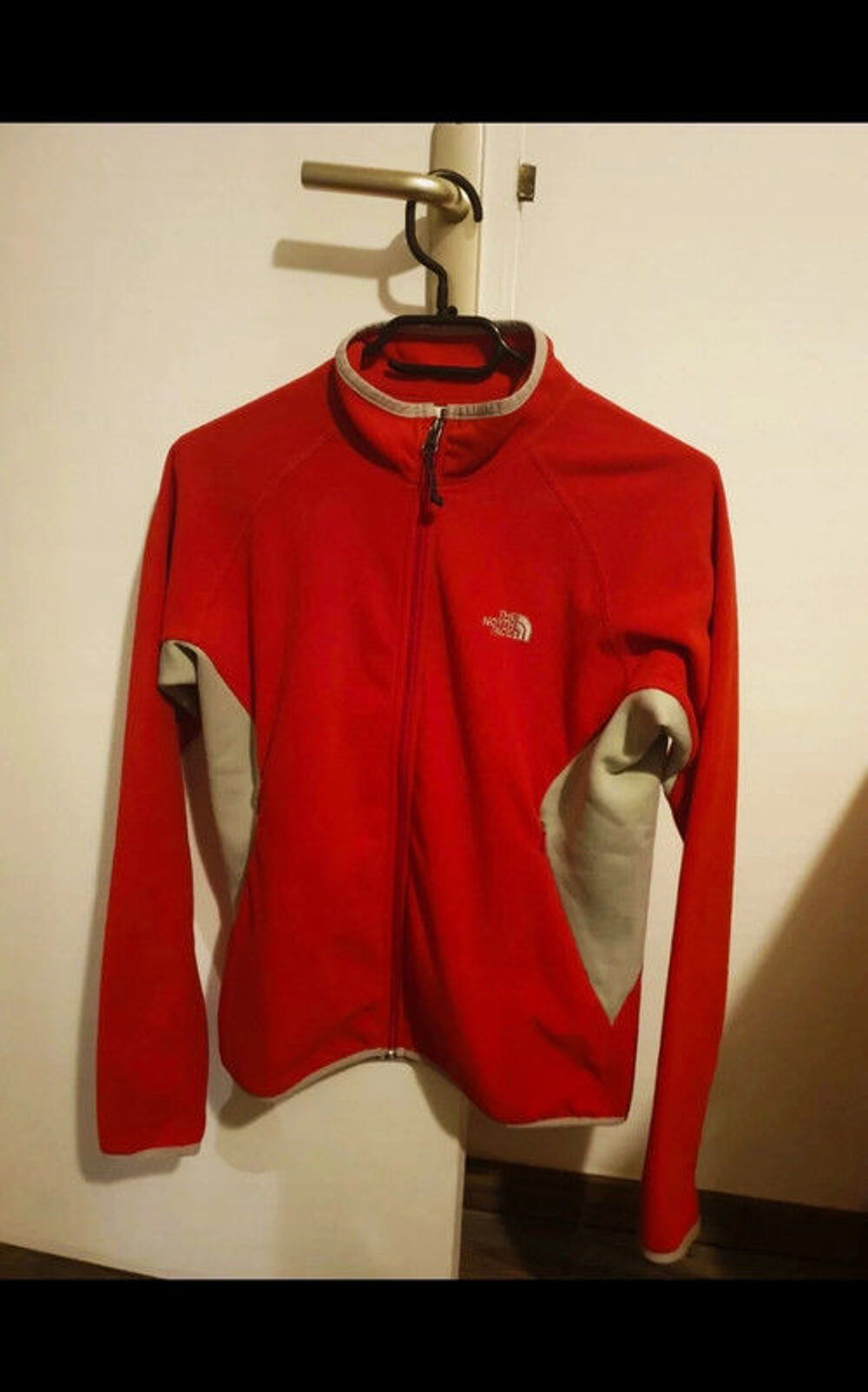 Veste the North face rouge femme t 38 TBE Vtements