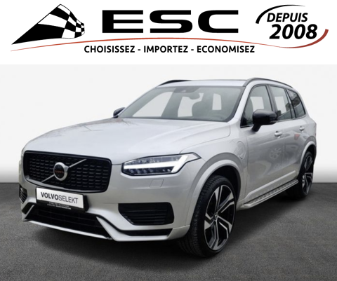 Volvo XC90 Recharge T8 AWD 303+87 ch Geartronic 8 7pl R-Design 2020 occasion Lille 59000