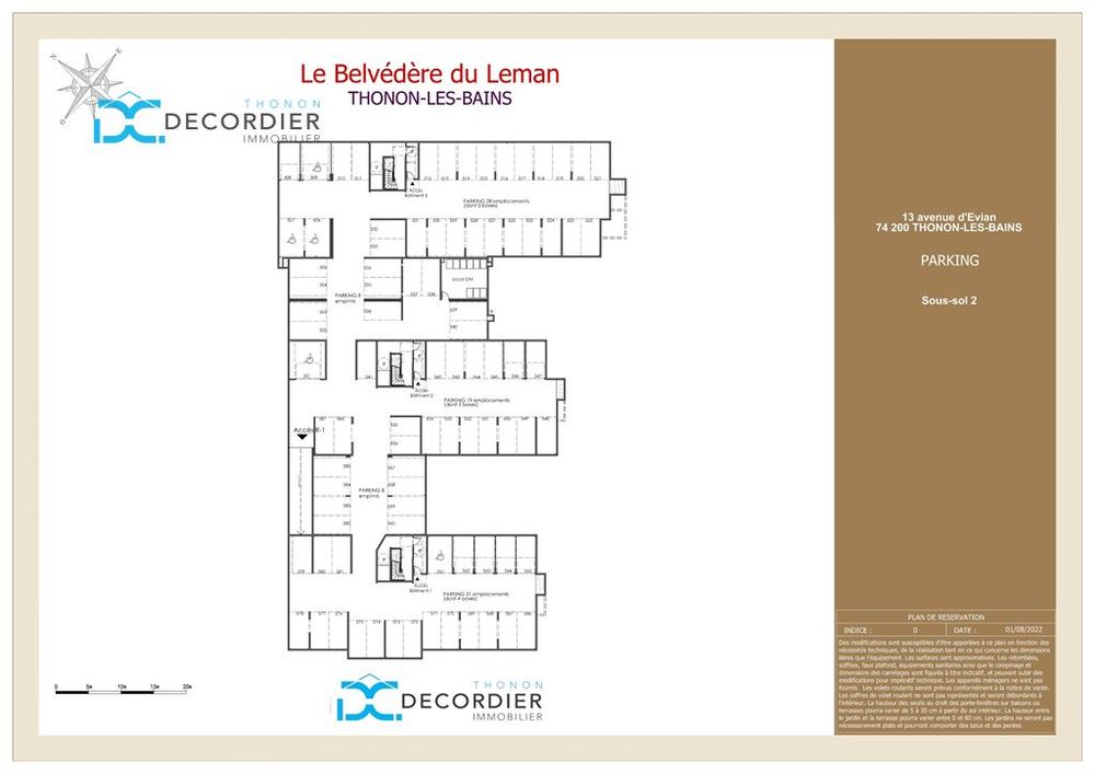 Vente Appartement À VENDRE - T2  NEUF  - CENTRE-VILLE -  THONON-LES-BAINS (74200) Thonon les bains