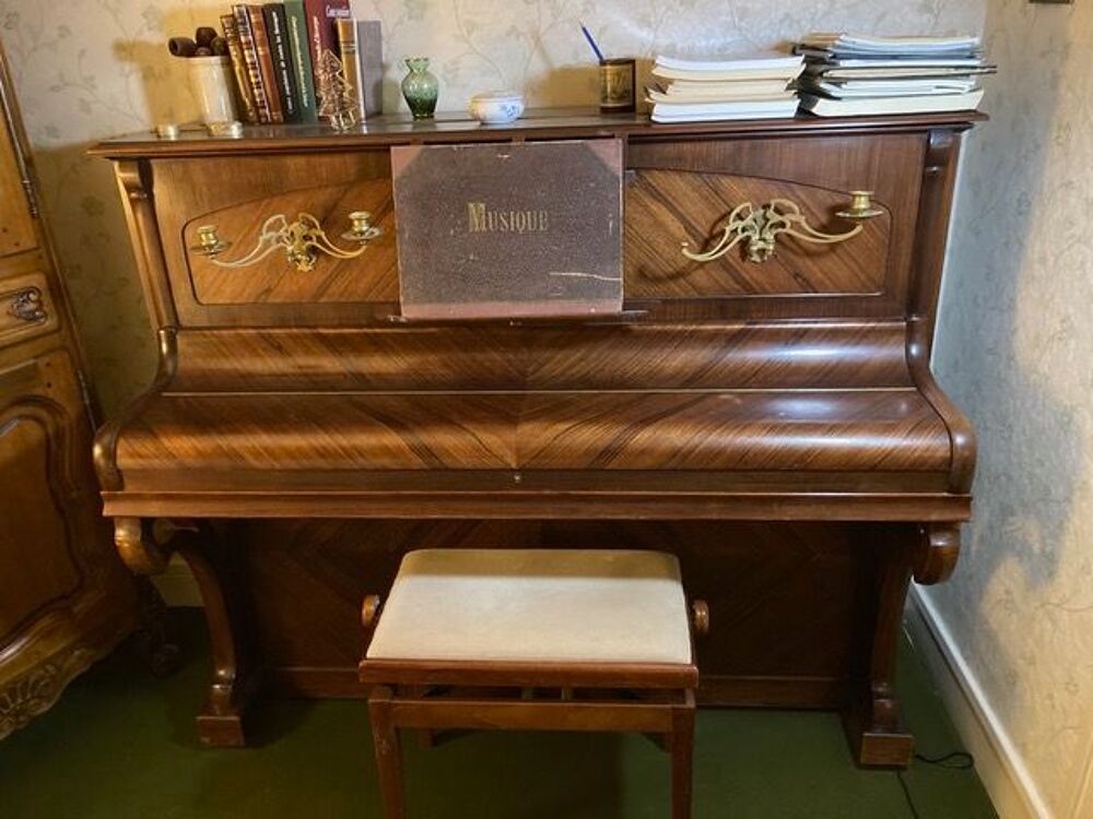 Piano Gaveau annees 30 cadre metallique excellent etat Instruments de musique