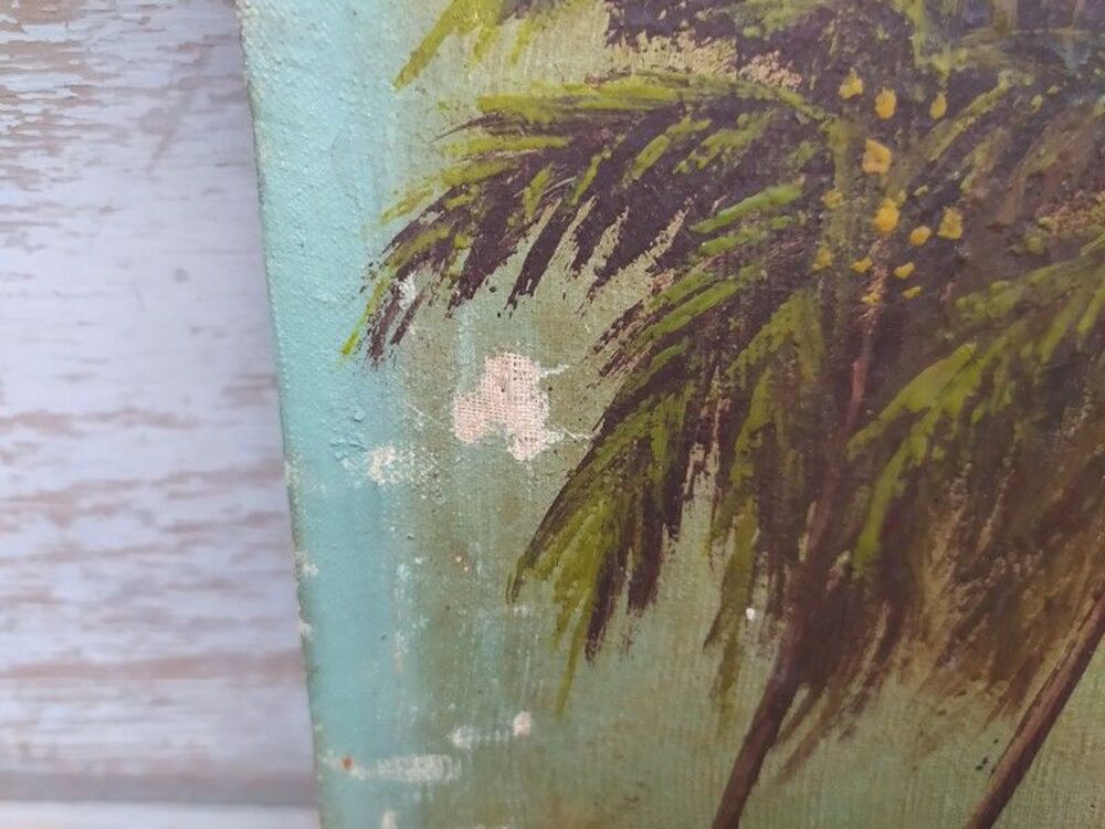 Tableau Marine Peintre Frederik Kasenda Indon&eacute;sie ca1930 