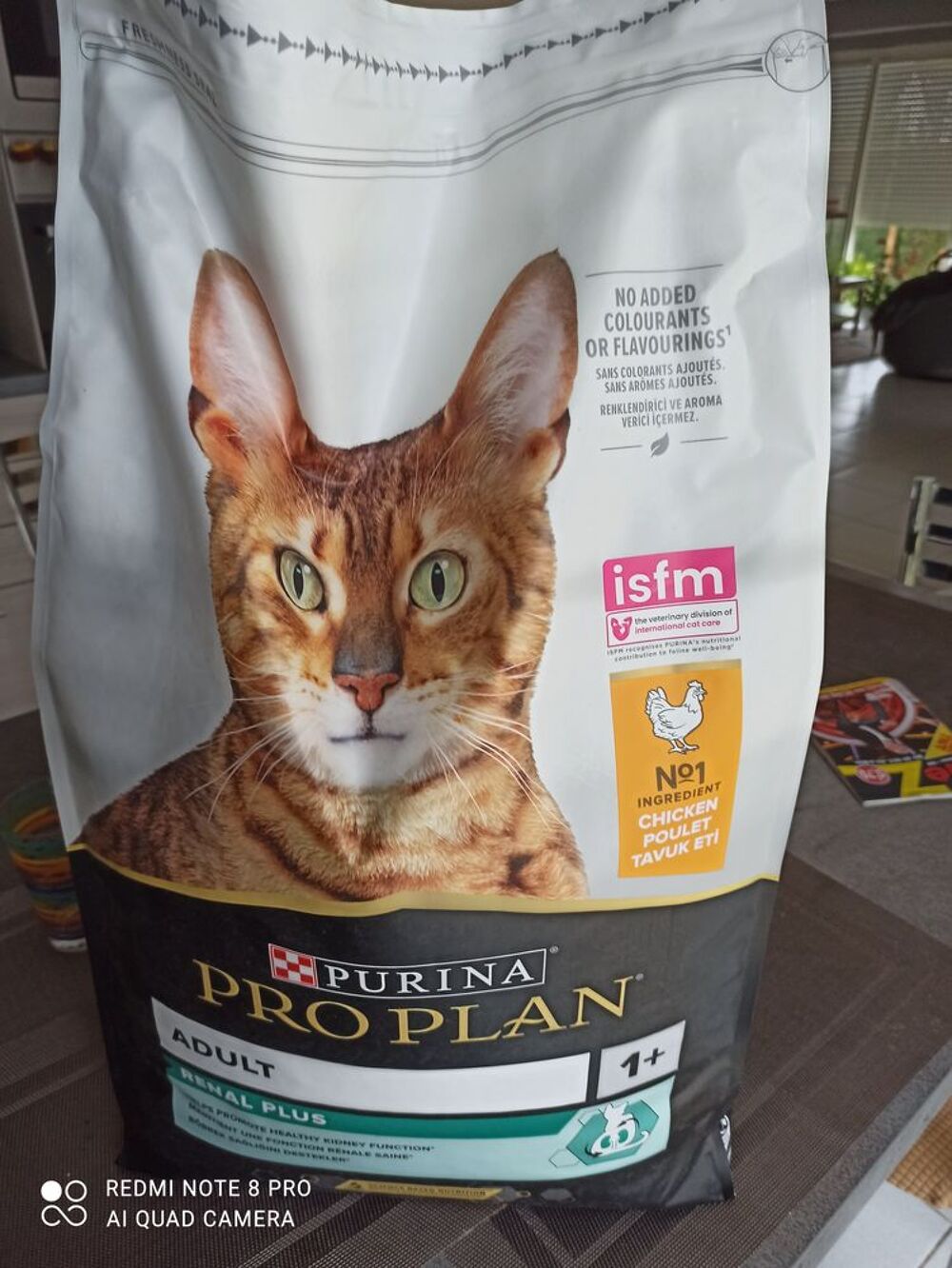   PURINA PRO PLAN Cat Adult 1+ RENAL PLUS Poulet - Poids 10 kg 