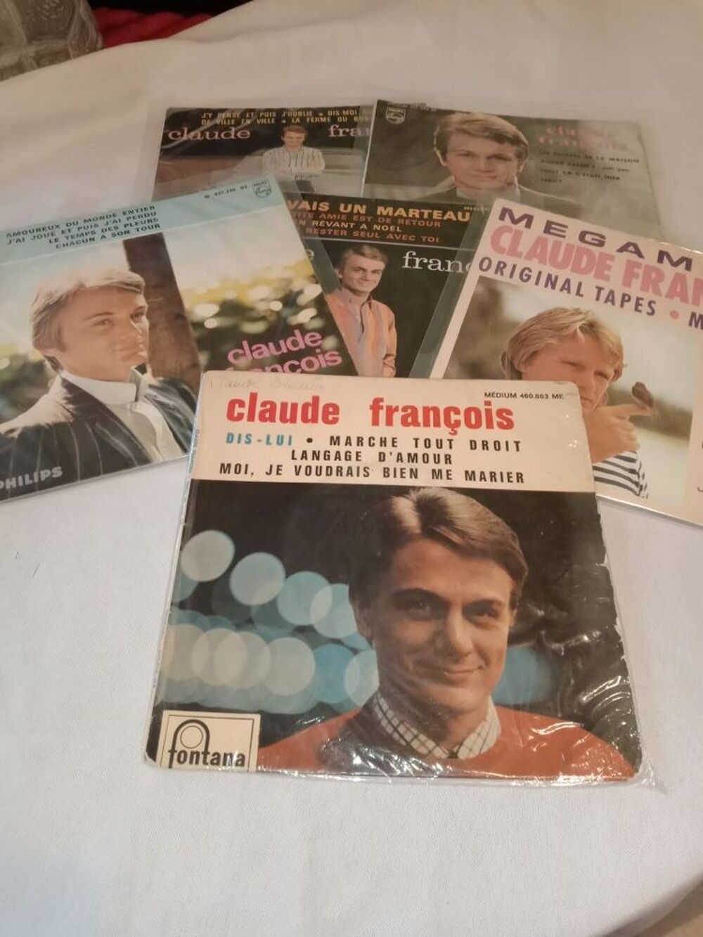 vinyle de claude francois CD et vinyles