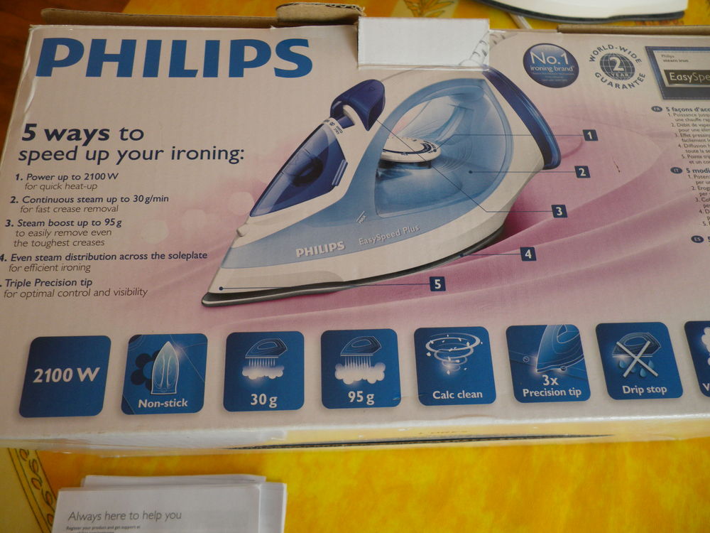fer a repasser PHILIPS Electroménager