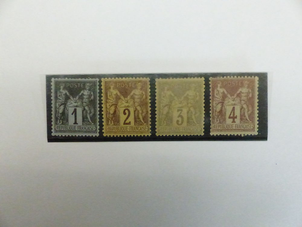TIMBRES SAGE 83 - 85 - 87 - 88 - NEUFS ** COTE 53 
