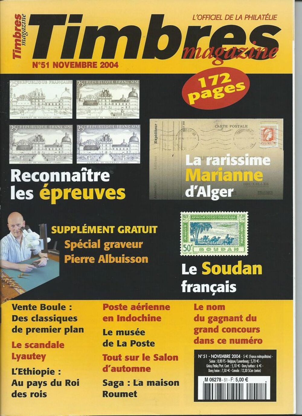 Revues " TIMBRES MAGAZINE" 