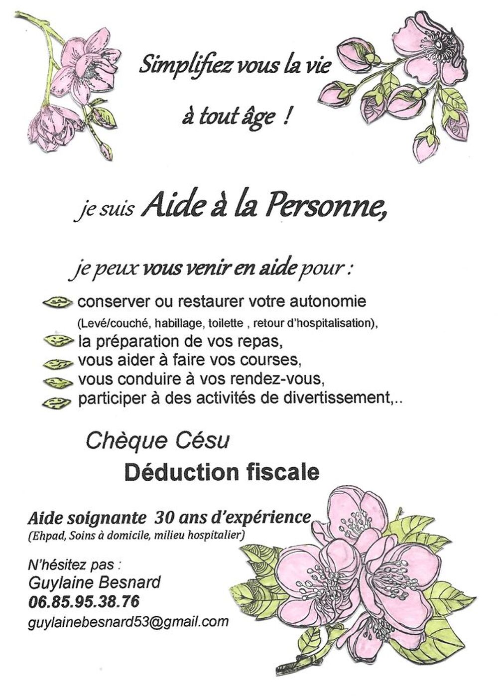   Aide à la Personne 