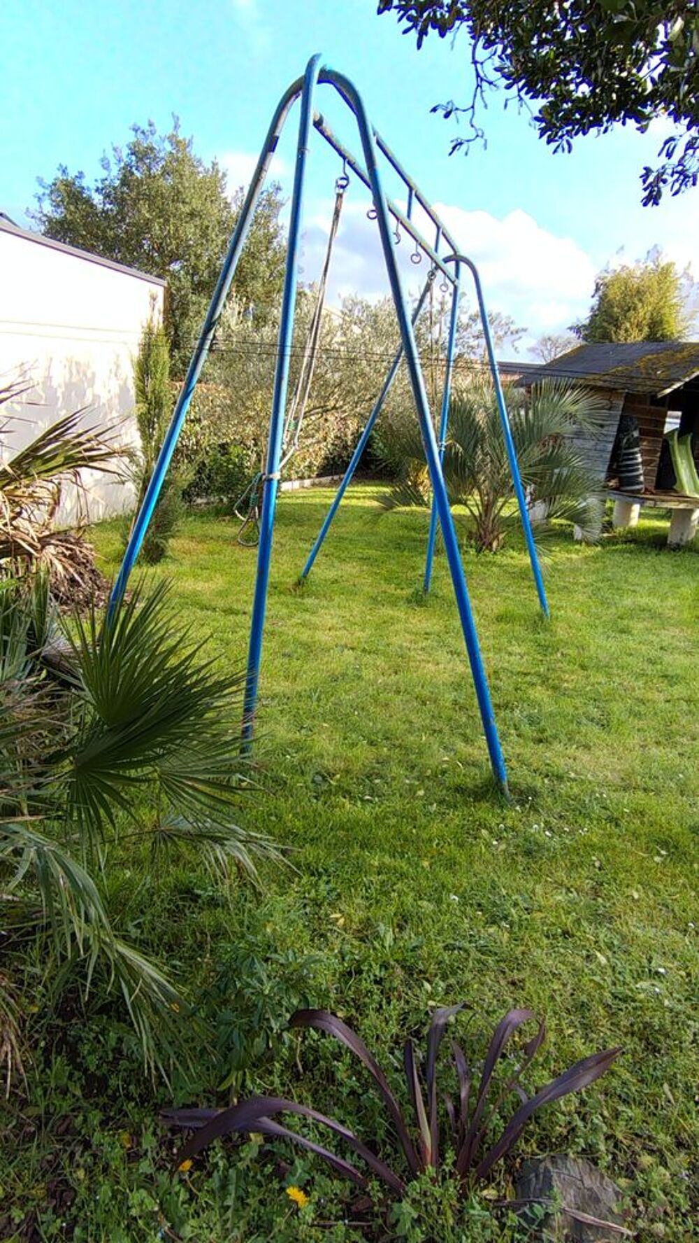 Portique balan&ccedil;oire pour enfants Jardin