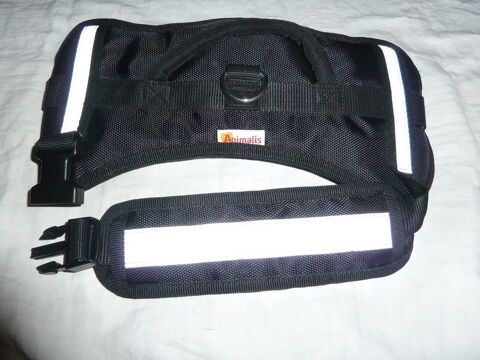 harnais noir pour chiens 40 x 78 cm achet&eacute; chez Animalis 12 77460 Souppes-sur-loing