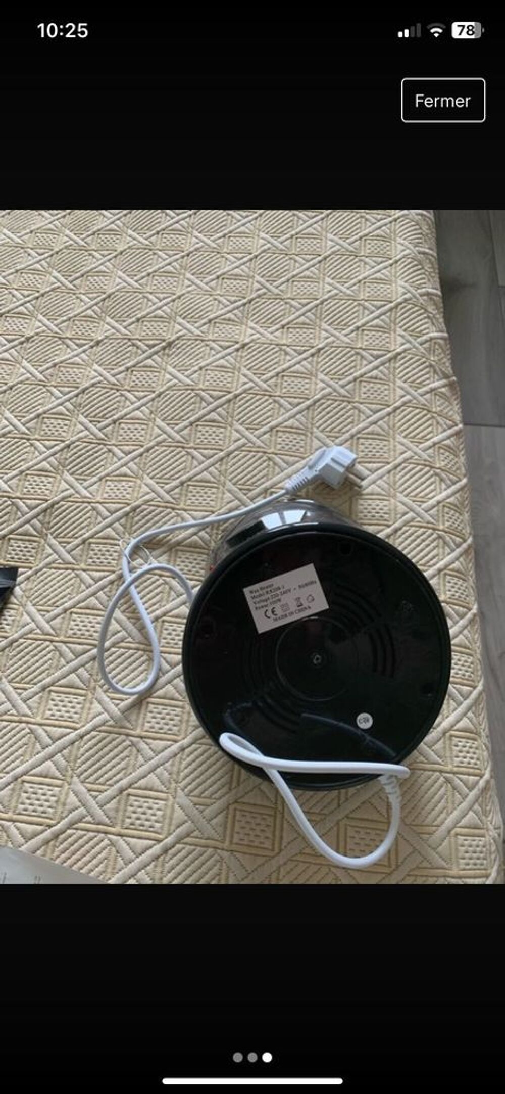 appareil epilateur cire Electroménager