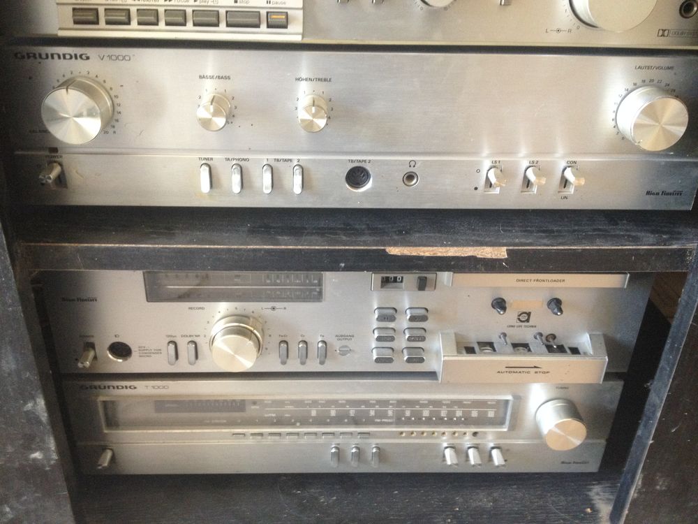 chaine grundig v1000 cf5000 mk2 t1000 Audio et hifi