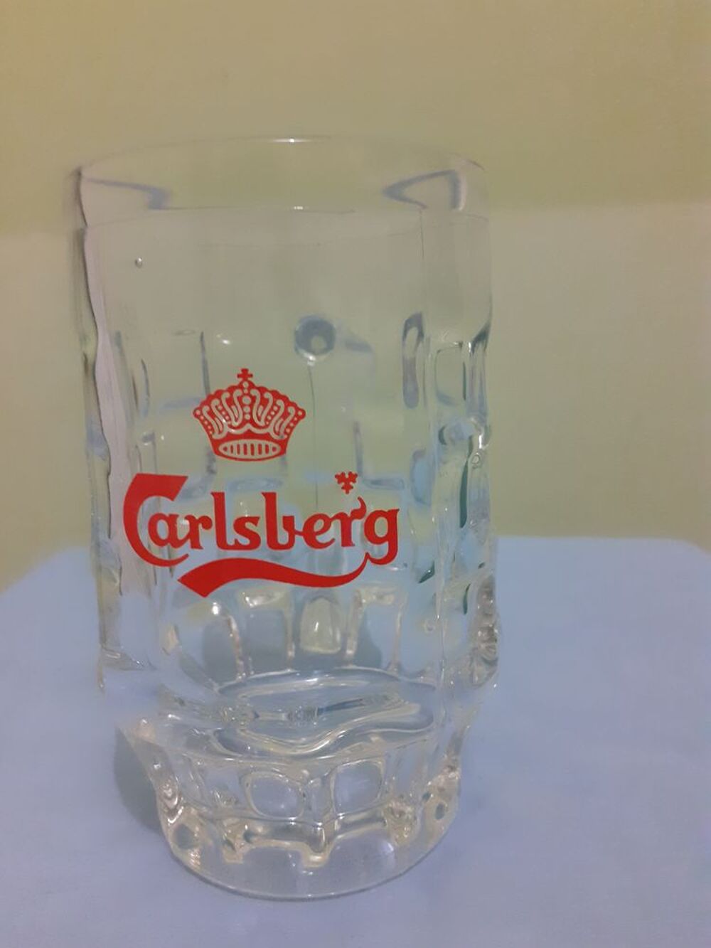 Une chope &agrave; bi&egrave;re Carlsberg Décoration