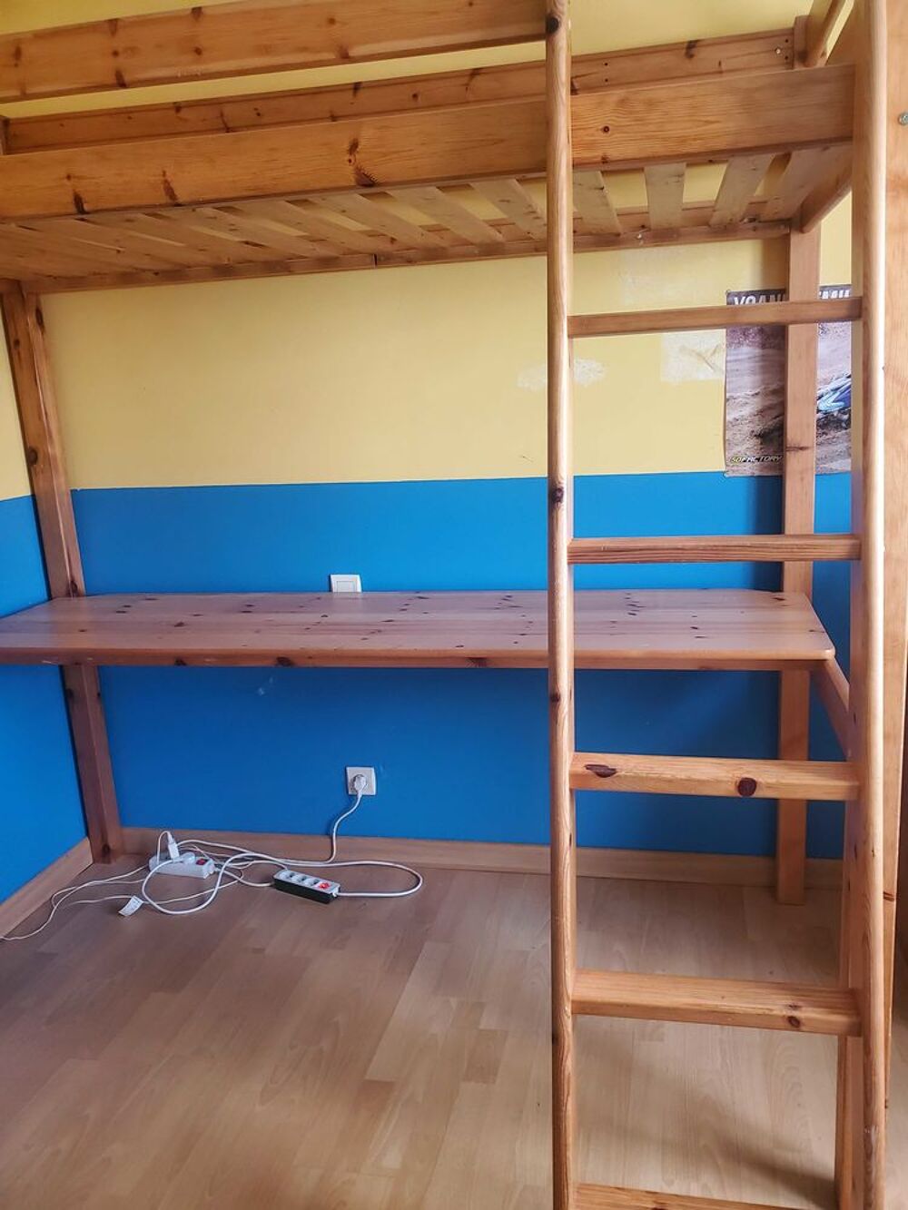 lit +bureau +&eacute;tag&egrave;re Meubles