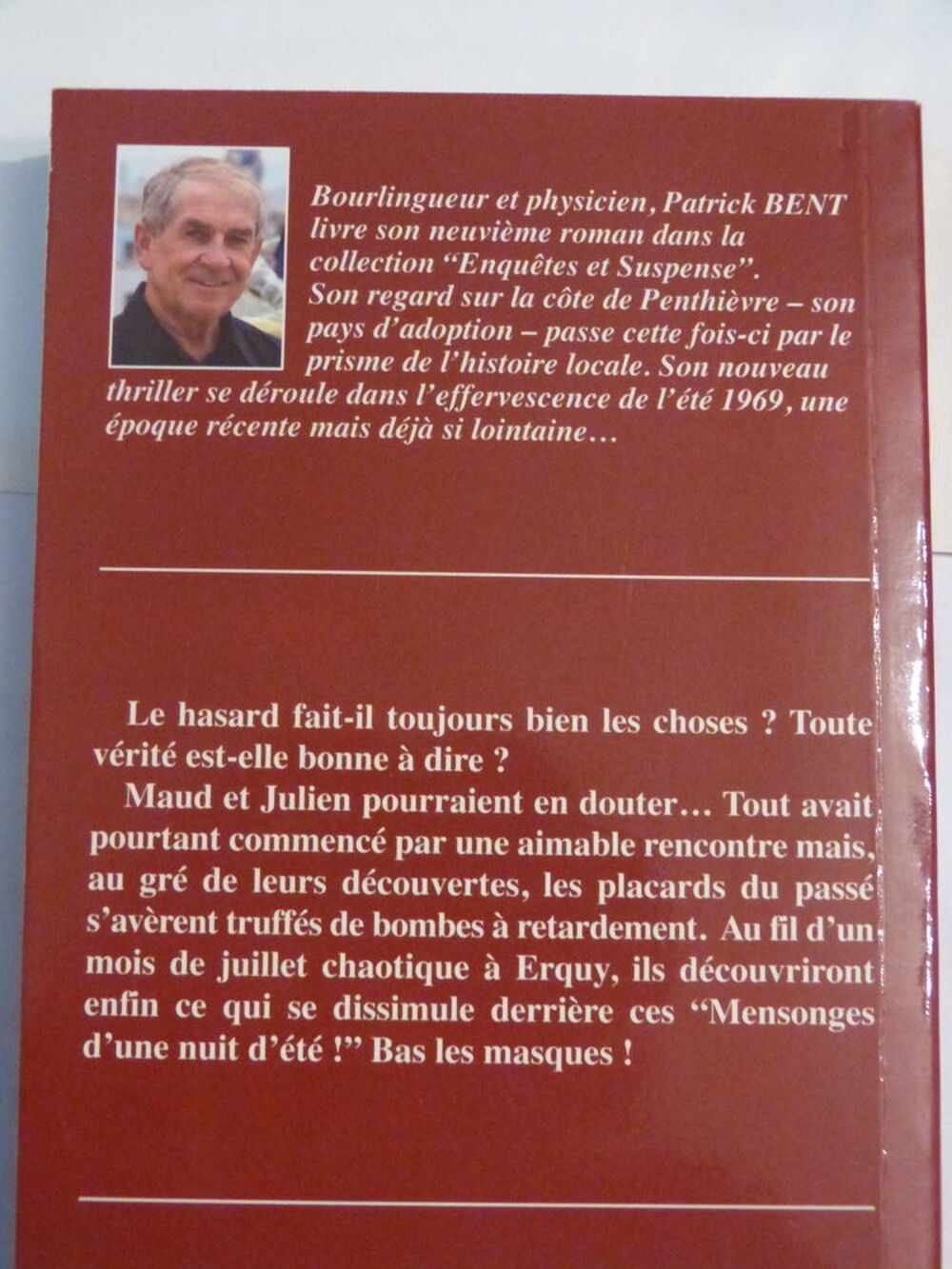ARNAQUE A ERQUY roman policier BRETON BARGAIN Livres et BD