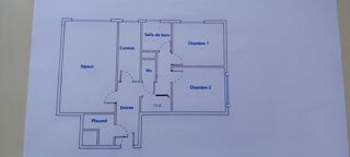  Appartement � vendre 3 pi�ces 63 m�