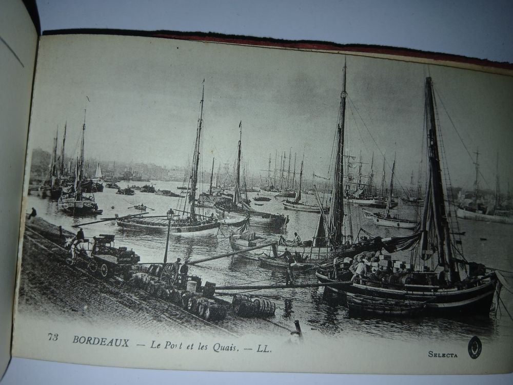 Cartes postales anciennes de Lyon, Bordeaux, Nantes 