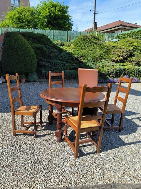 Table rustique chêne 100 Thonon-les-Bains (74)