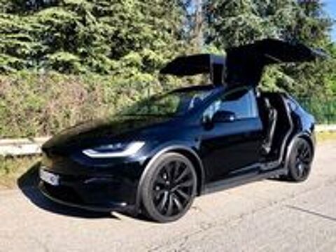 Model X TESLA MODEL X PLAID 1020 ch AWD TRI MOTOR 6 PLACES TVA RECUP 2023 occasion 69006 Lyon