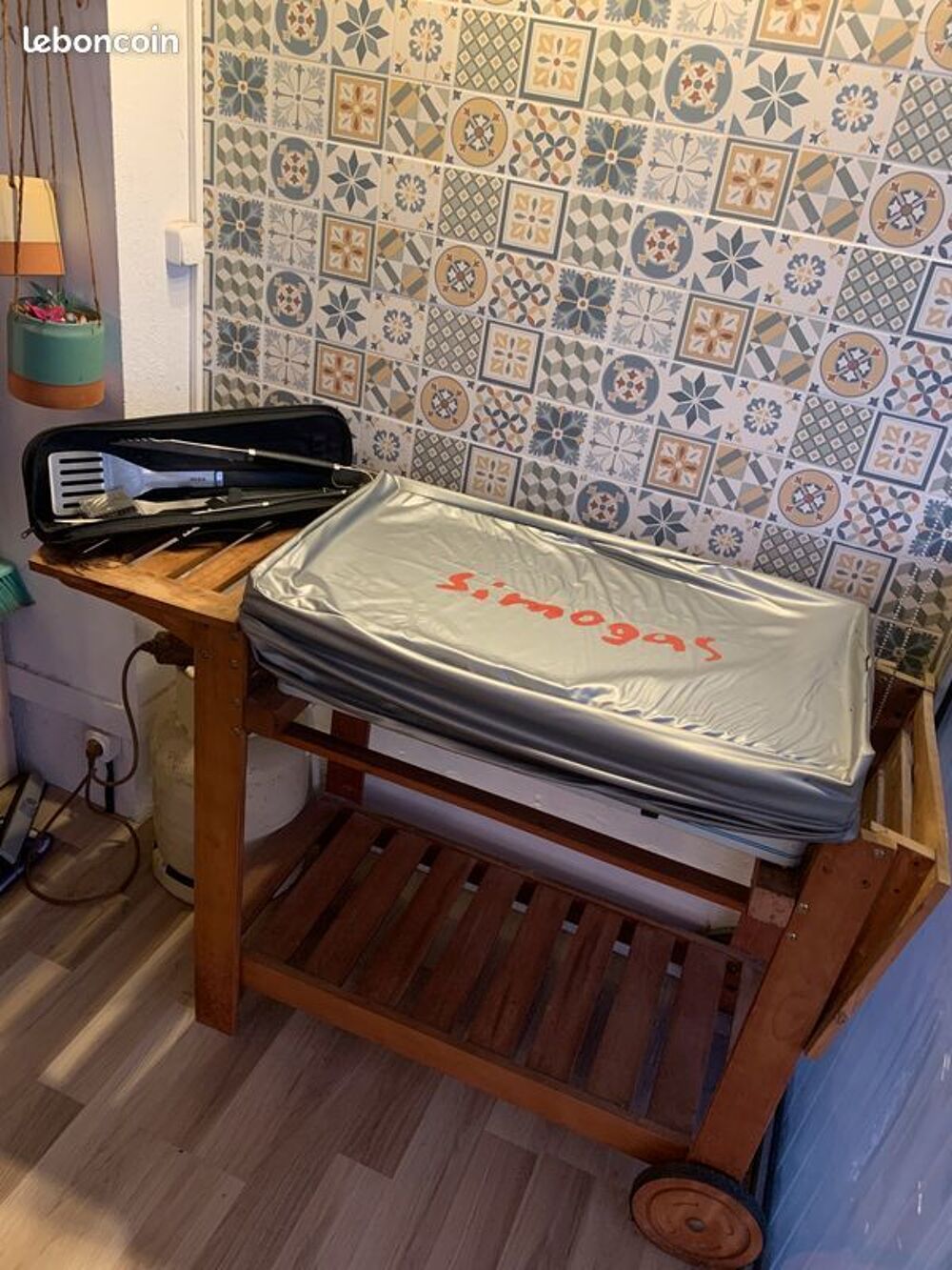 plancha 2 feux SIMOGAS 
Electroménager