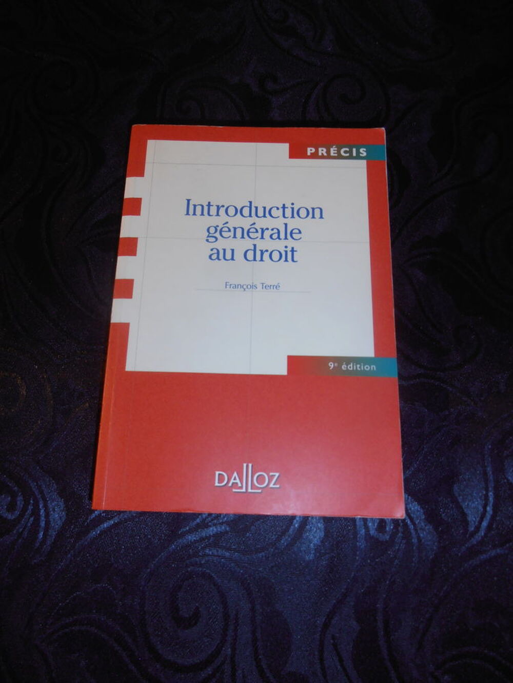 Introduction g&eacute;n&eacute;rale au droit (29) Livres et BD