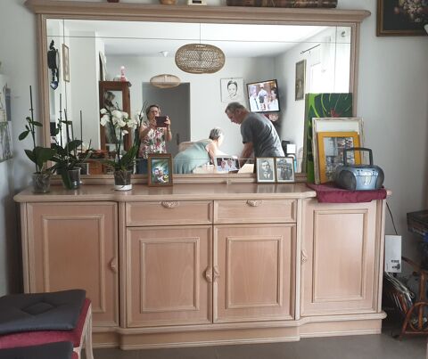 Salle  manger complte bois massif cruse rose 400 Capbreton (40)