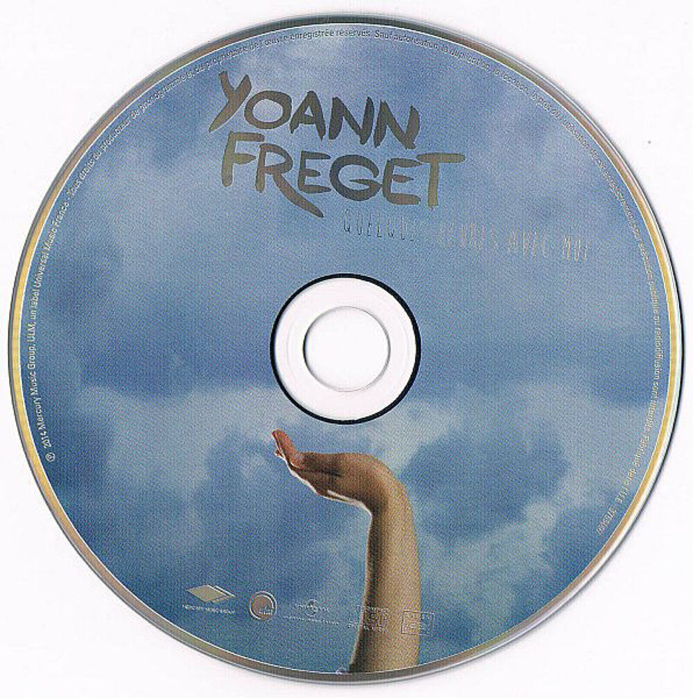 cd Yoann Fr&eacute;get ?? Quelques Heures Avec Moi (etat neuf) CD et vinyles